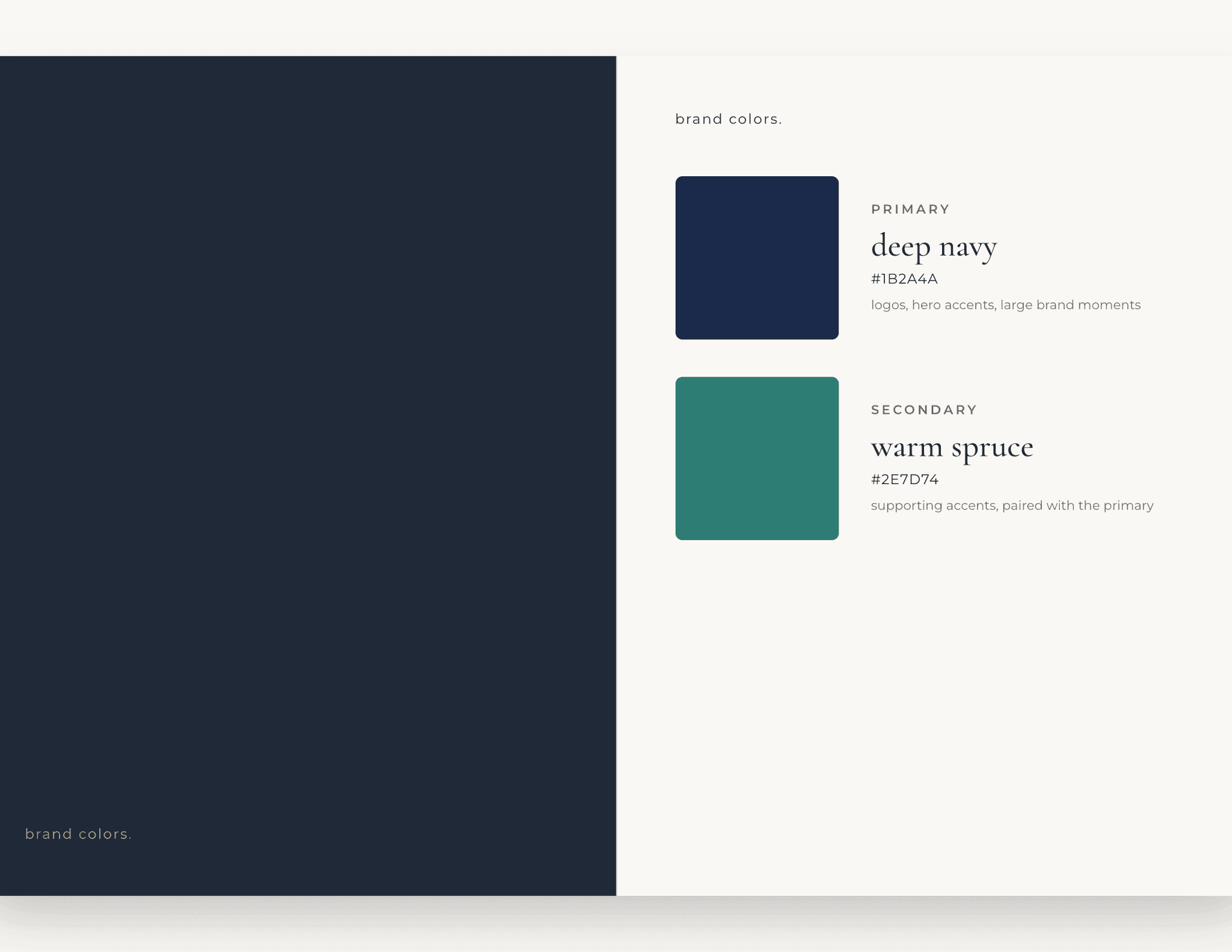 Your brand colors, applied everywhere