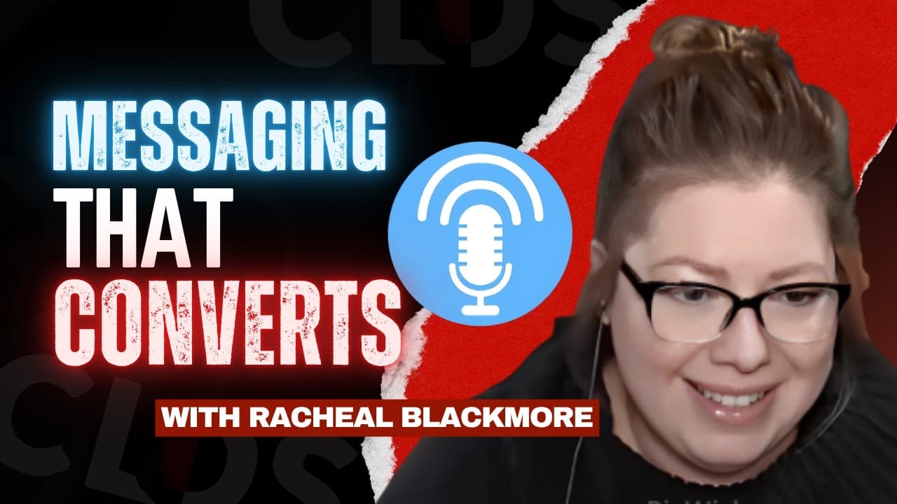 Founders Future podcast episode with Racheal Blackmore.